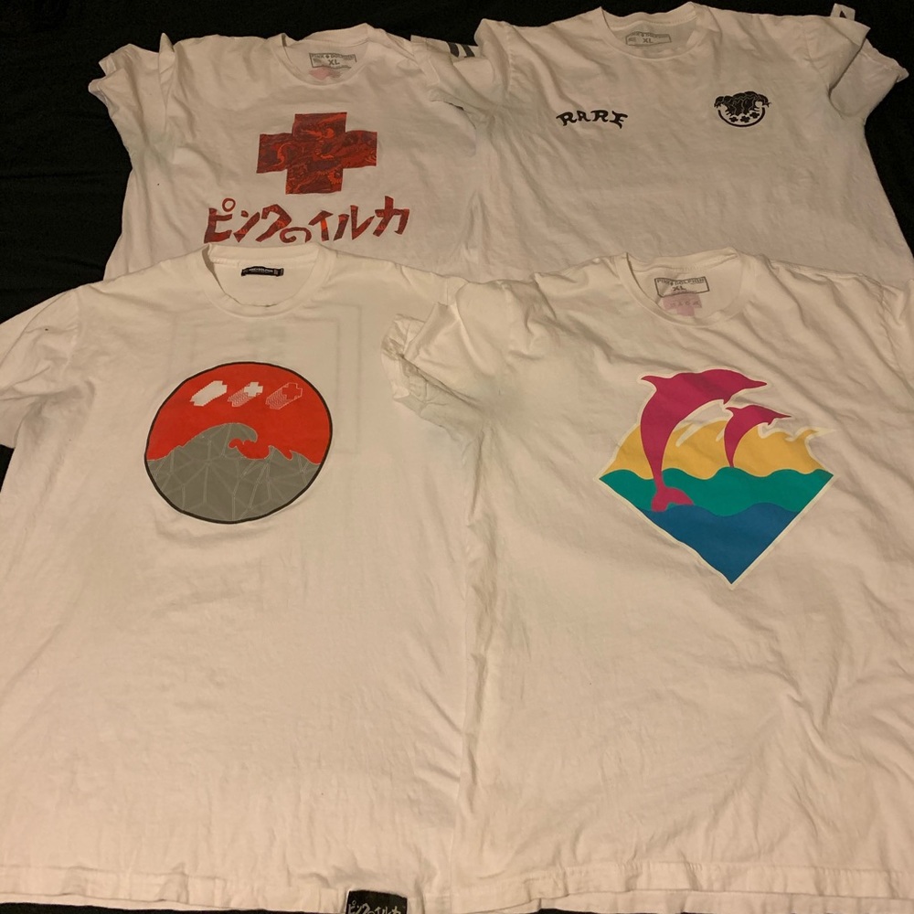 Rare Pink Dolphin 10 pc***Lot*** L- XL